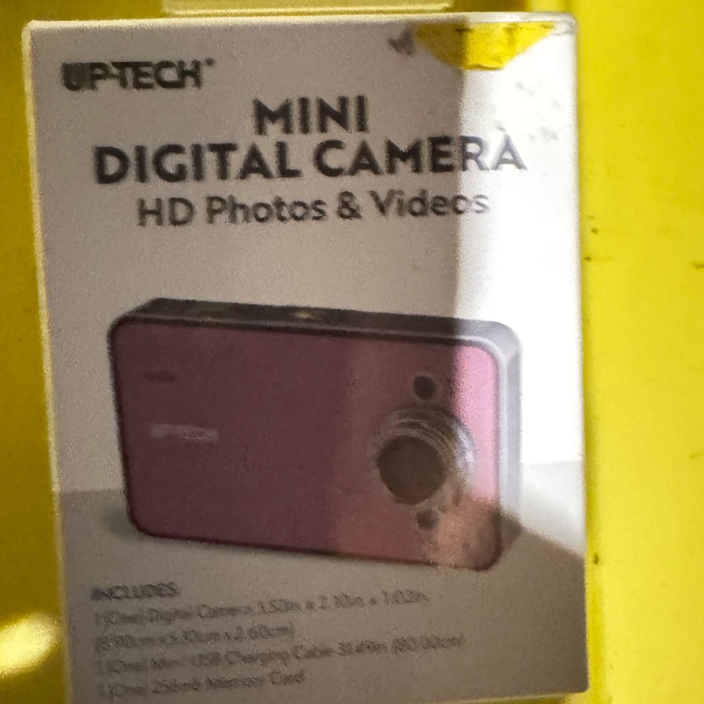Pink Mini Digital Camera